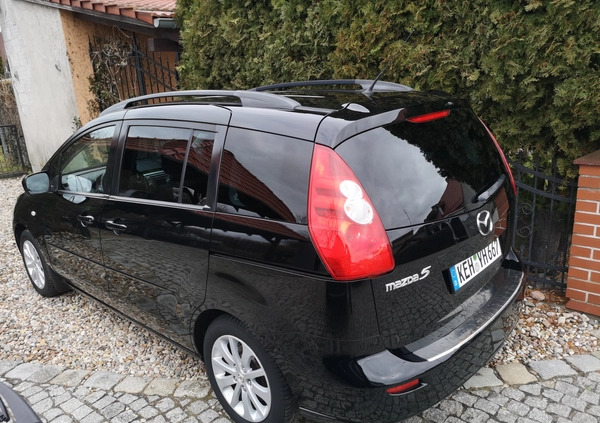 Mazda 5 cena 13900 przebieg: 202000, rok produkcji 2007 z Żary małe 277
